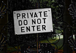Private, Do Not Enter